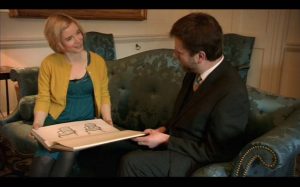 David Jones & Dr Lucy Worsley discussing Thomas Chippendale at Dumfries House.