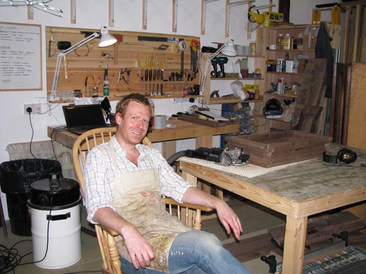 Garry Macfarlane - Freckle Furniture workshop