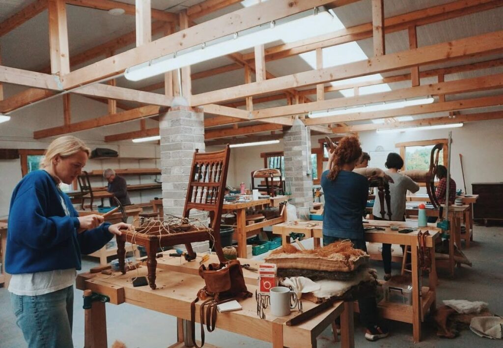 Upholstery course Edinburgh